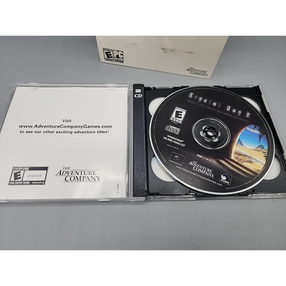 Crystal Key Sequel "Unlock the Next Secret" 2 PC 2 Disks 2004 Adventure Company - Picture 5 of 7